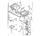Kenmore 1987802 evaporator, ice cutter grid and pump parts diagram