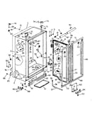 Cabinet liner and divider parts