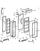 Refrigerator door parts