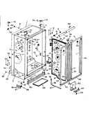 Cabinet liner and divider parts