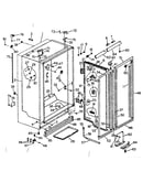 Cabinet liner and divider parts