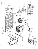 Unit and automatic defrost parts