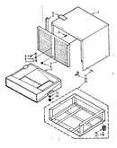 Dehumidifier cabinet parts