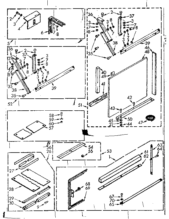 Accessory kit parts