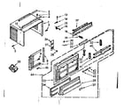 Kenmore 10672110 cabinet parts diagram