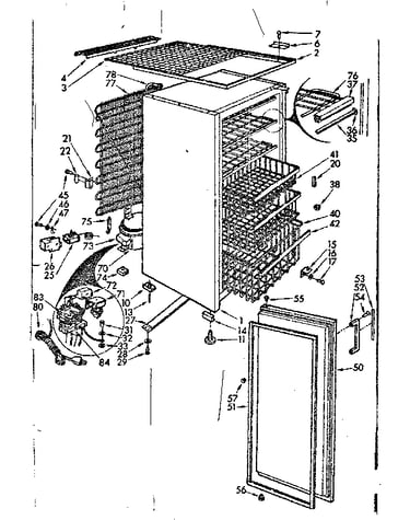 Freezer parts