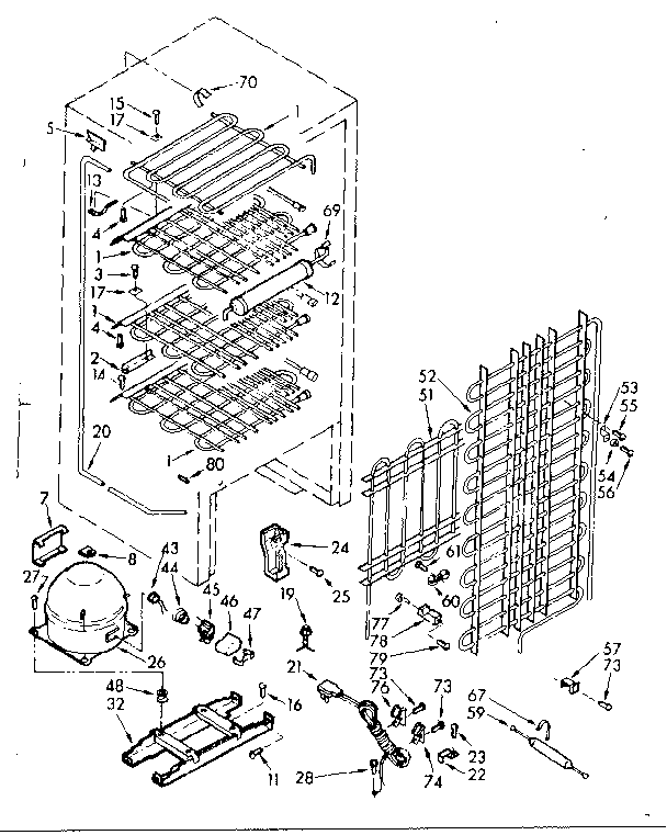 Freeze unit parts