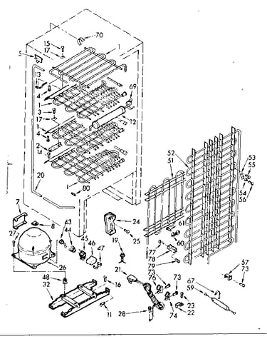 Freeze unit parts