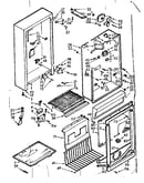 Freezer cabinet parts