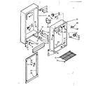 Kenmore 106722231 cabinet parts diagram