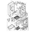 Kenmore 106722261 cabinet parts diagram