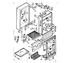 Kenmore 106722431 cabinet parts diagram