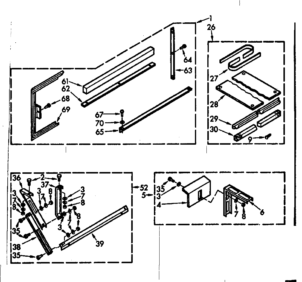 Accessory kit parts