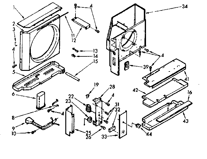 Air flow & control parts