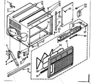 Kenmore 10672640 cabinet parts diagram