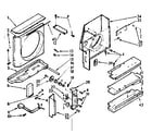 Kenmore 10672730 air flow and control parts diagram