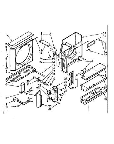 Air flow and control parts
