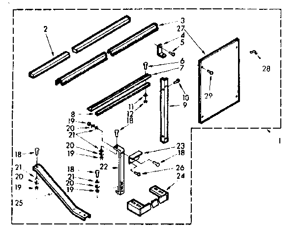 Accessory kit parts