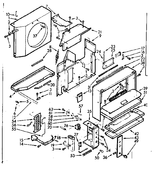 Air flow parts