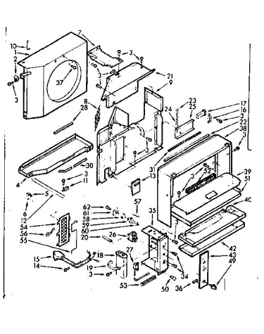 Air flow parts