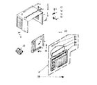 Kenmore 10673042 cabinet parts diagram
