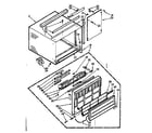 Kenmore 10673070 cabinet parts diagram