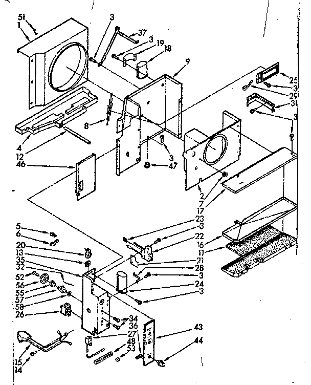 Air flow parts