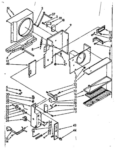 Air flow parts