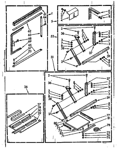 Accessory kit parts