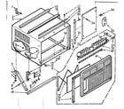 Kenmore 10673620 cabinet parts diagram
