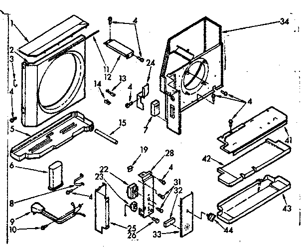 Air flow and control parts