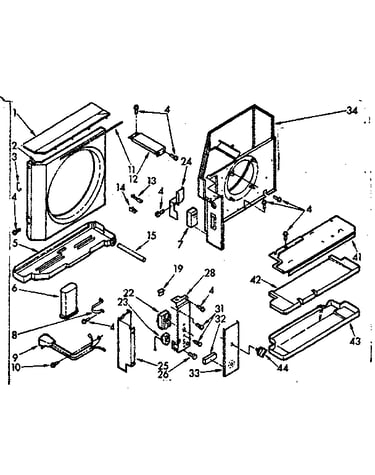 Air flow and control parts