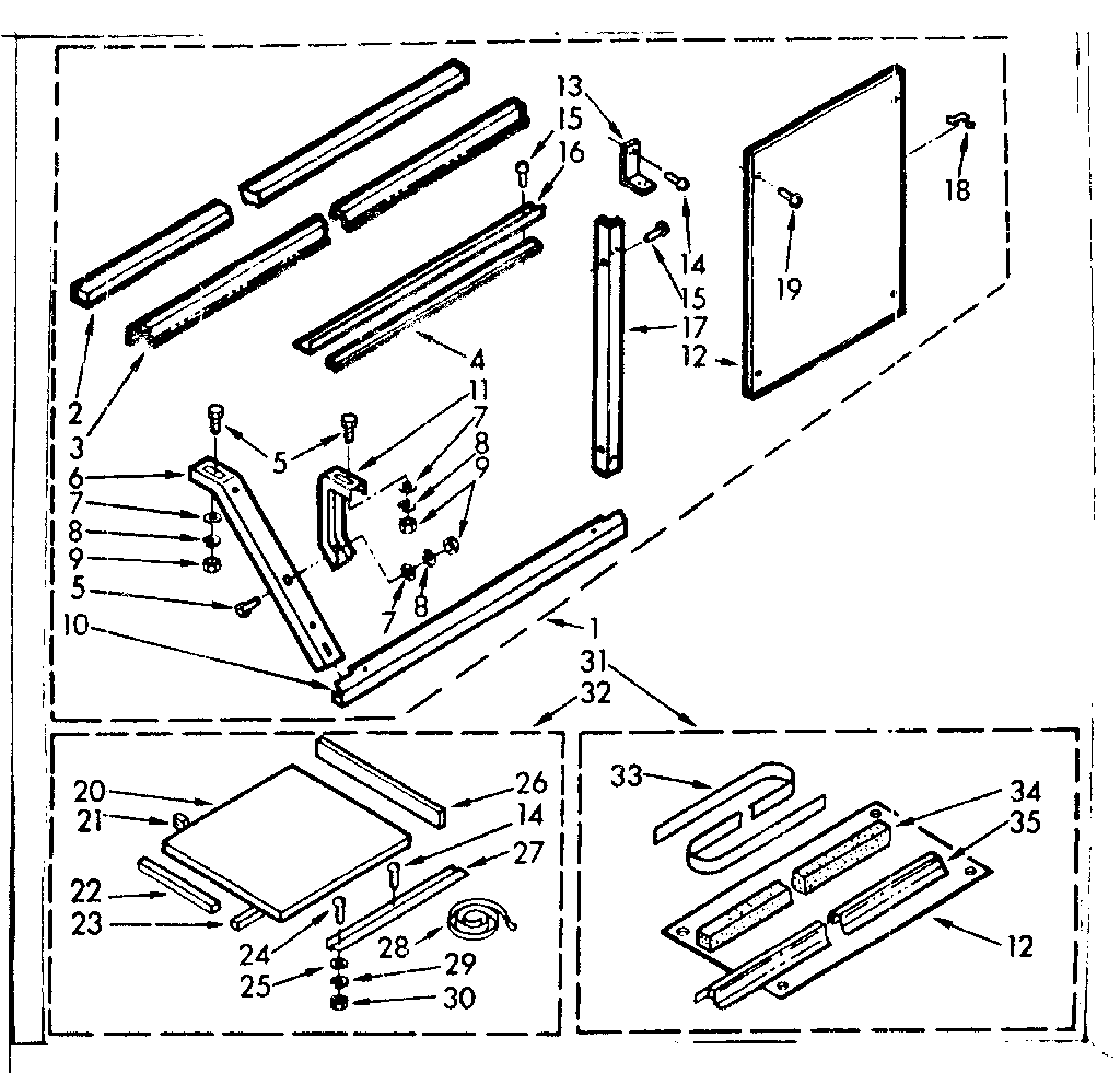 Accessory kit parts