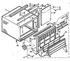 Kenmore 10673700 cabinet parts diagram