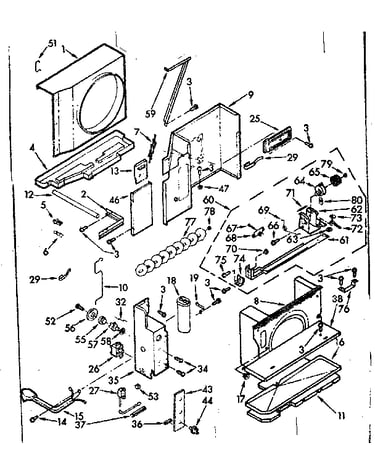 Air flow parts