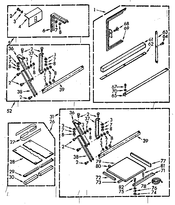 Accessory kit parts