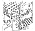 Kenmore 10673780 cabinet parts diagram