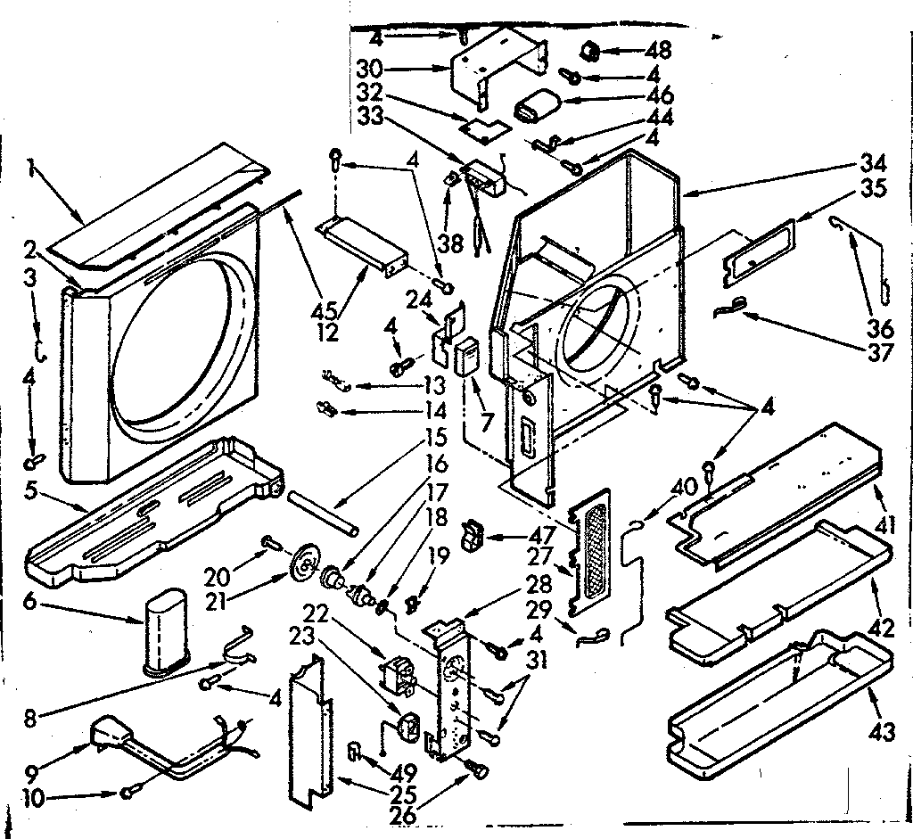 Air flow parts