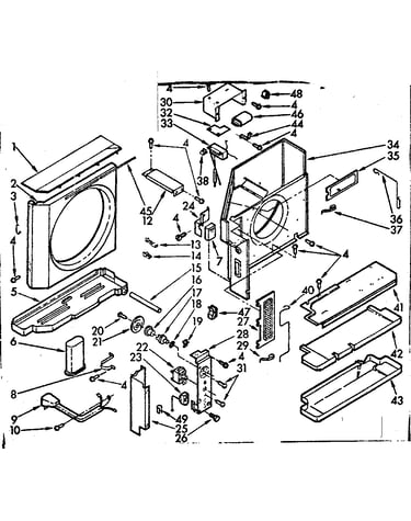 Air flow parts