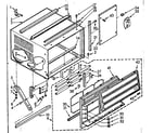 Kenmore 10673810 cabinet parts diagram