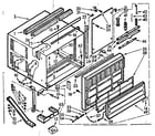 Kenmore 10673901 cabinet parts diagram