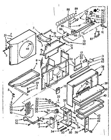 Air flow parts
