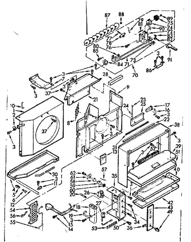 Air flow parts