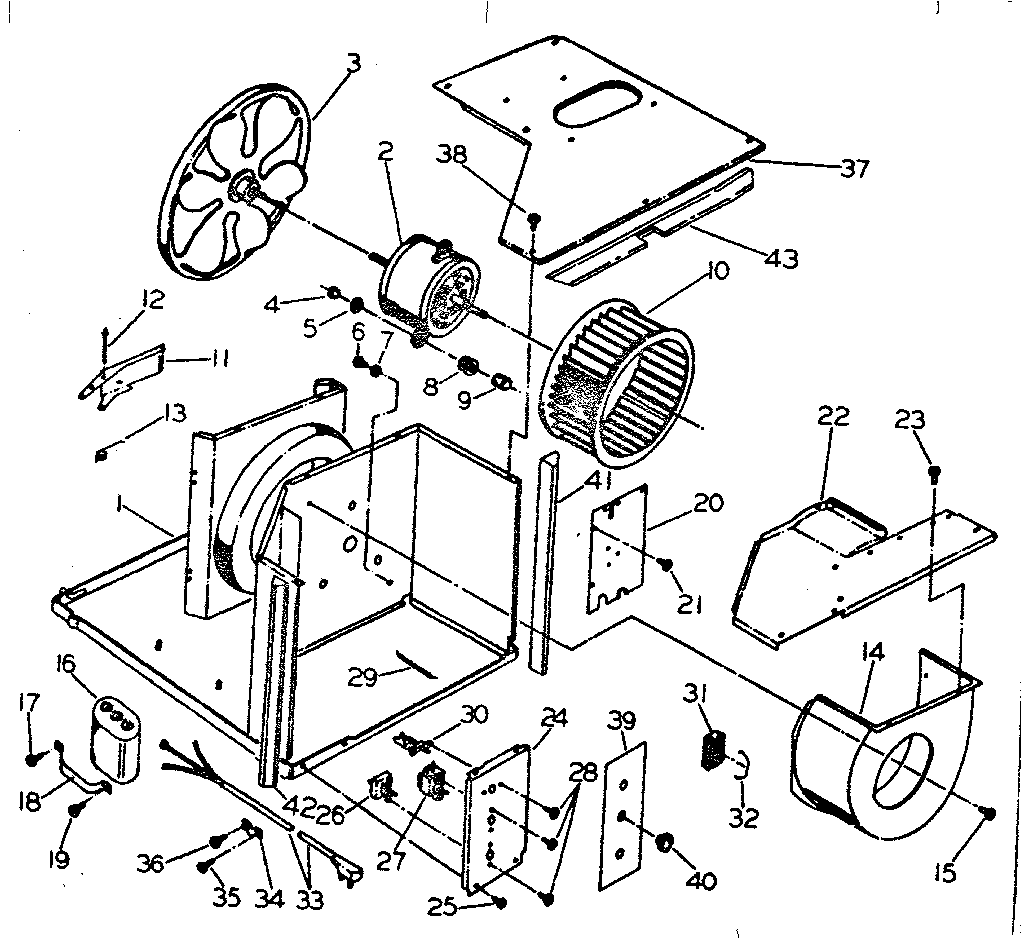 Electrical system & air handling parts