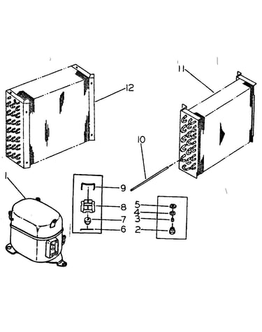Refrigeration system parts