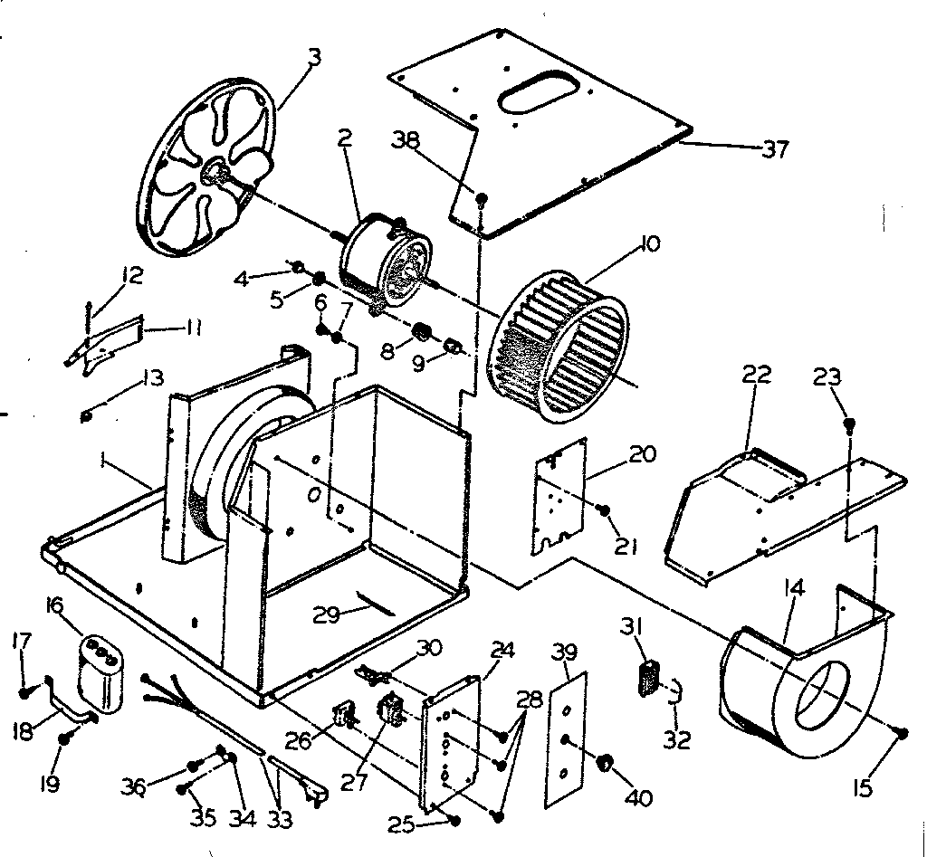 Electrical system & air handling parts