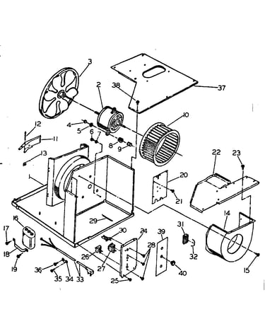 Electrical system & air handling parts