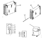 Kenmore 25371251 refrigeration system parts diagram