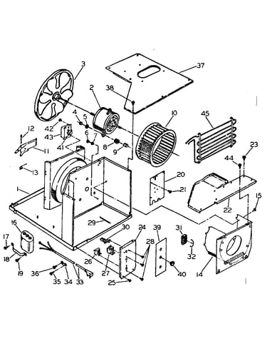 Electrical system & air handling parts