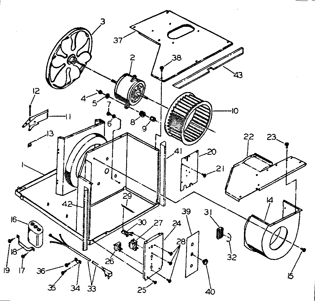 Electrical system & air handling parts